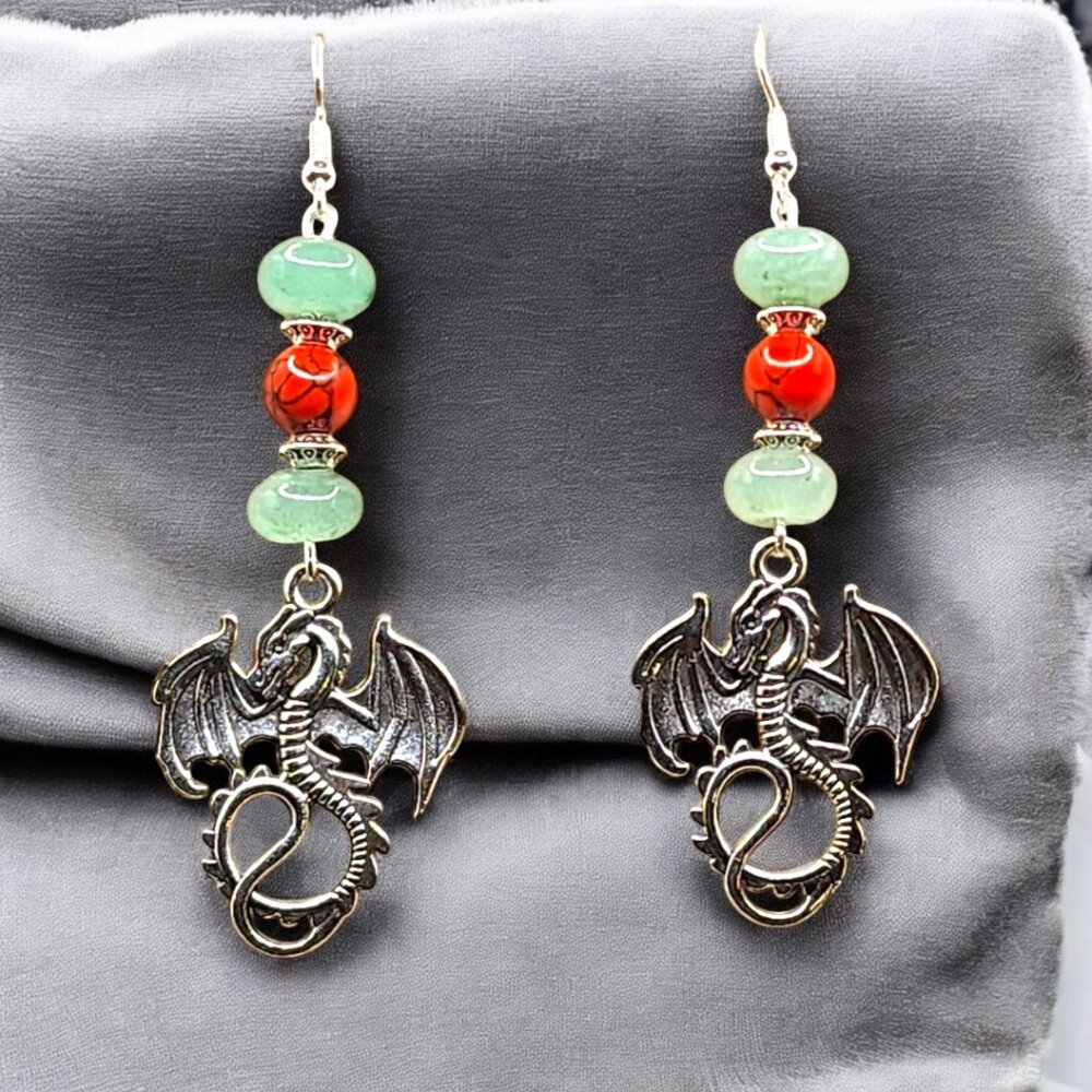 Guardian Dragon Earrings